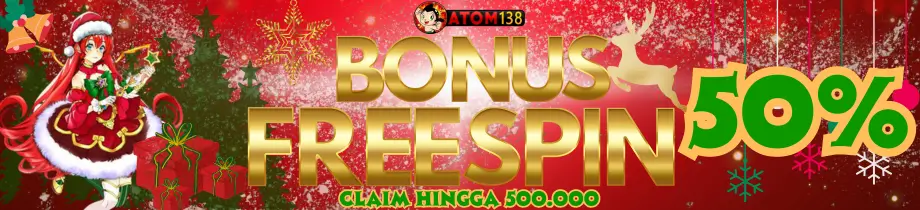 Bonus Freespin 50% TERBESAR